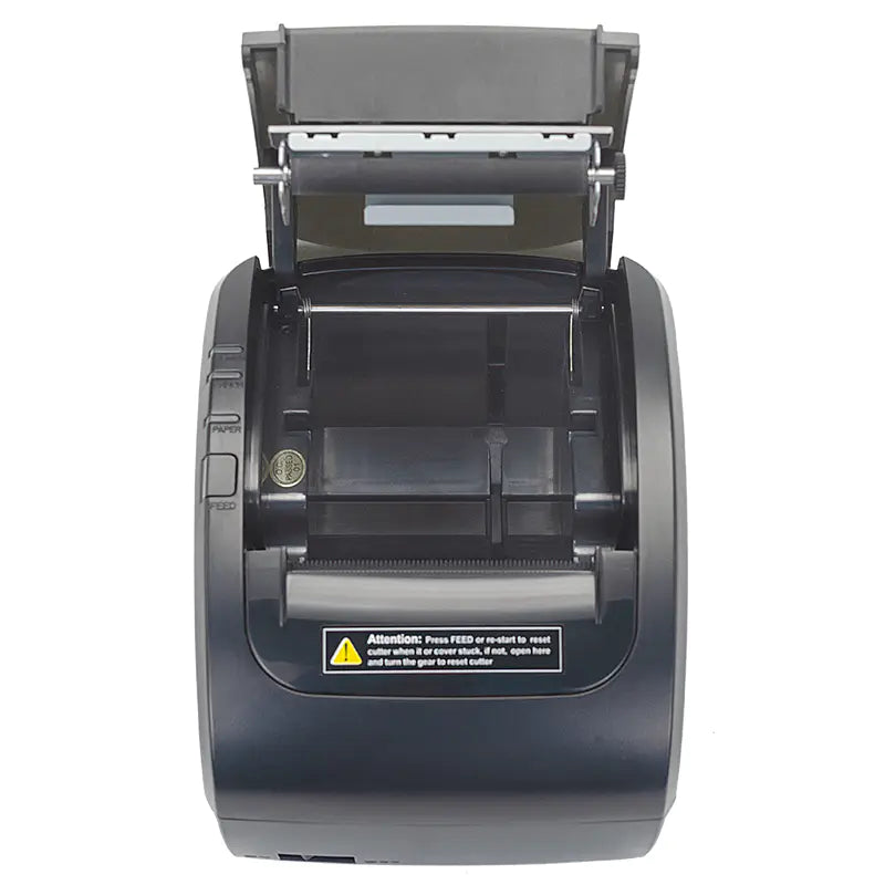 طابعة إيصالات Xprinter XP-Q838L – طابعة حرارية 80مم USB وLAN عالية الأداء