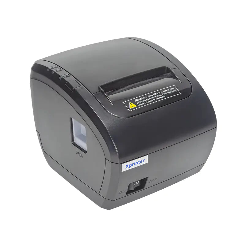 طابعة إيصالات Xprinter XP-Q838L – طابعة حرارية 80مم USB وLAN عالية الأداء
