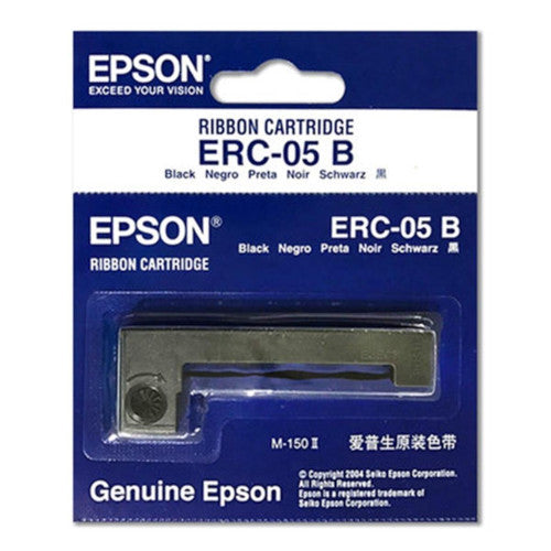 شريط حبر Epson ERC05B – خرطوشة حبر أصلية لطابعات M-150 و M-150II