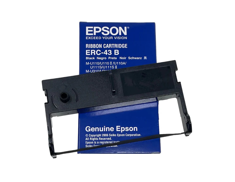 Epson ERC43B Black Ink Ribbon - C43S015461