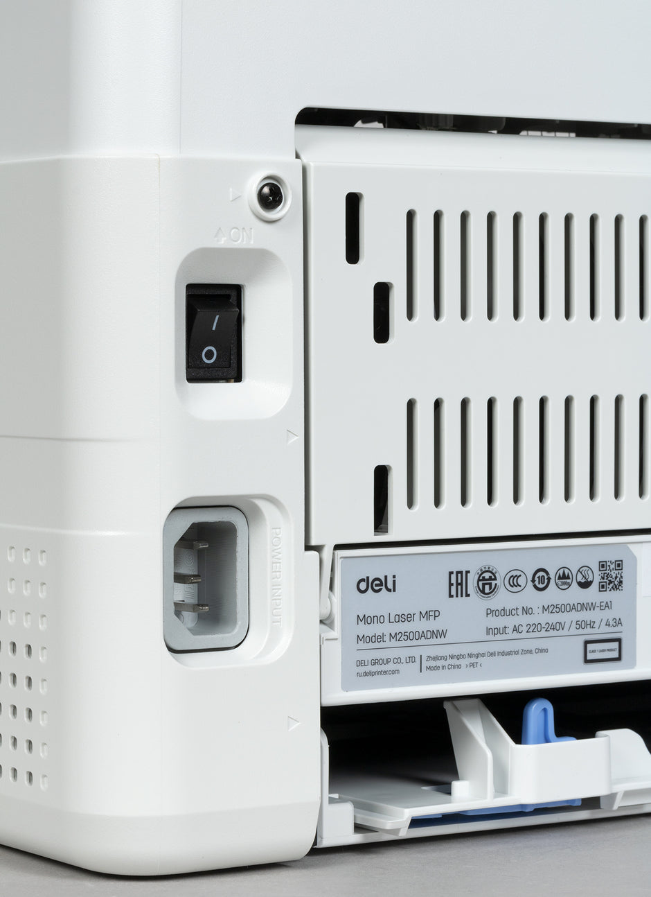 Deli M2500ADNW-GL طابعة ليزر متعددة الوظائف - تغذية تلقائية للوثائق والطباعة على الوجهين وواي فاي وسرعة 28 صفحة في الدقيقة