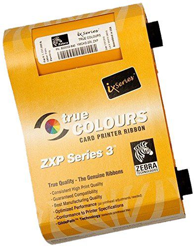 شريط حبر ألوان Zebra ZXP3 رباعي - 800033-840