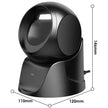 Deli S231 Desktop 2D Wired USB Barcode Scanner - Black