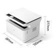 Deli M2000DNWs-GL طابعة ليزر متعددة الوظائف - على الوجهين وشبكة لاسلكية 28 صفحة في الدقيقة