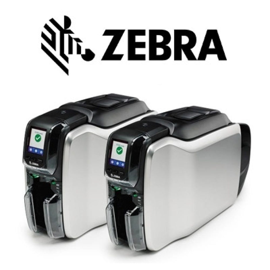 طابعة بطاقات Zebra ZC300 وجهين 300dpi - USB وشبكة Ethernet